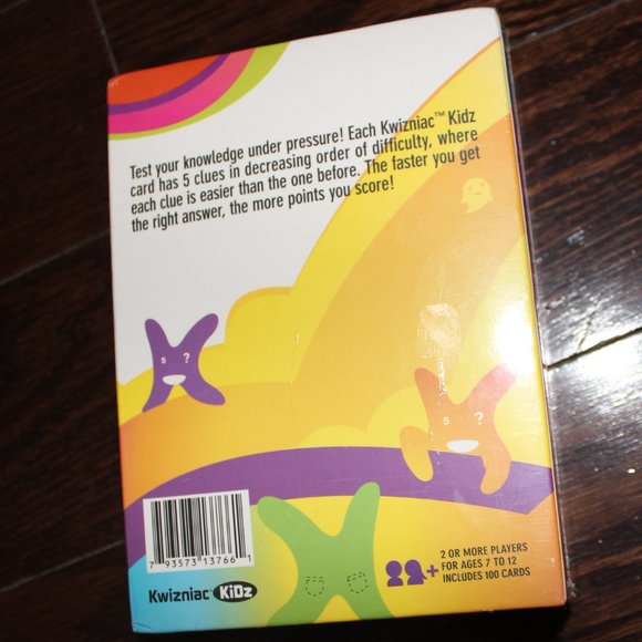 3/$28❤️new Kwizniac Kidz The Trivia Countdown Game People Places Things - Picture 3 of 5